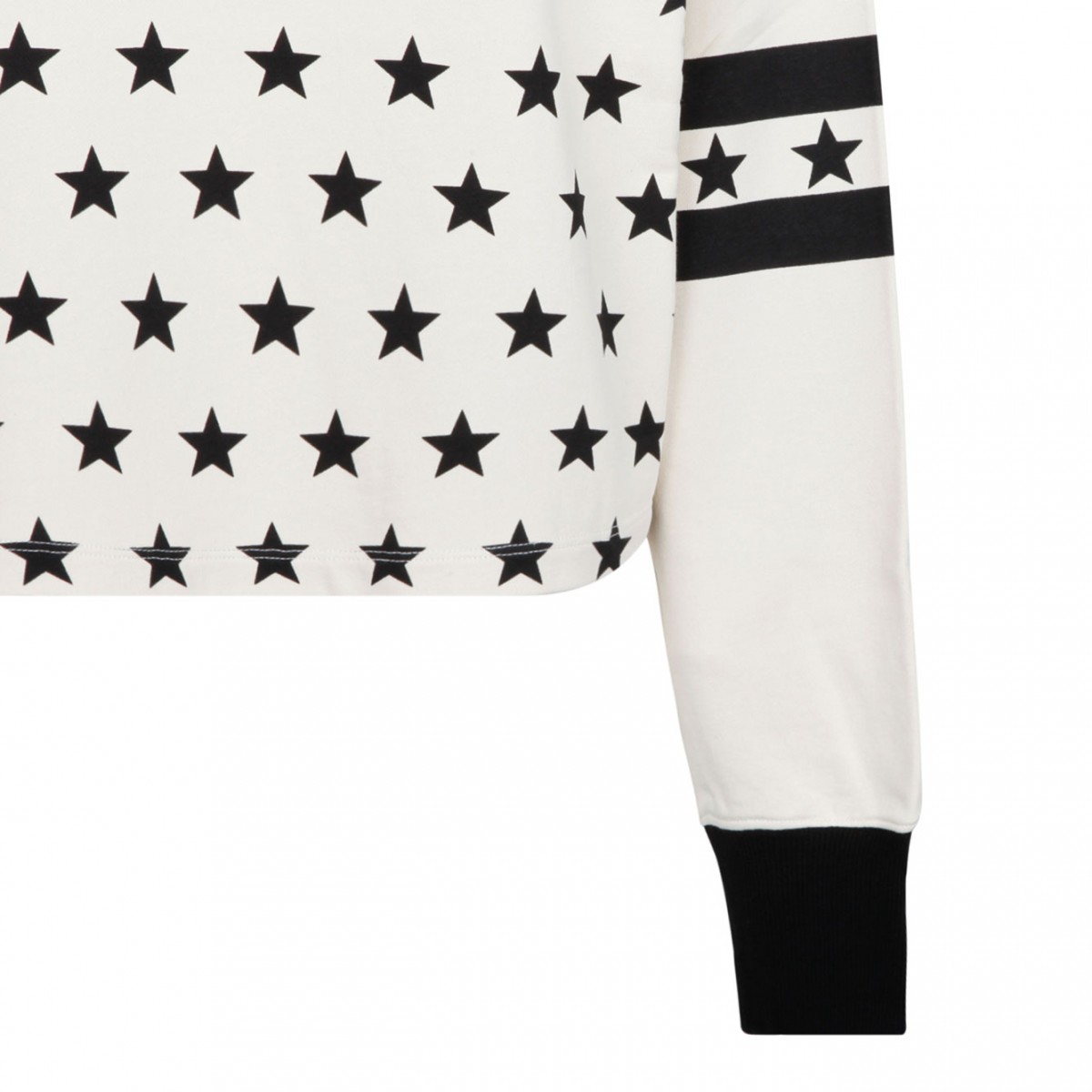 Beige and Black Stars Sweater