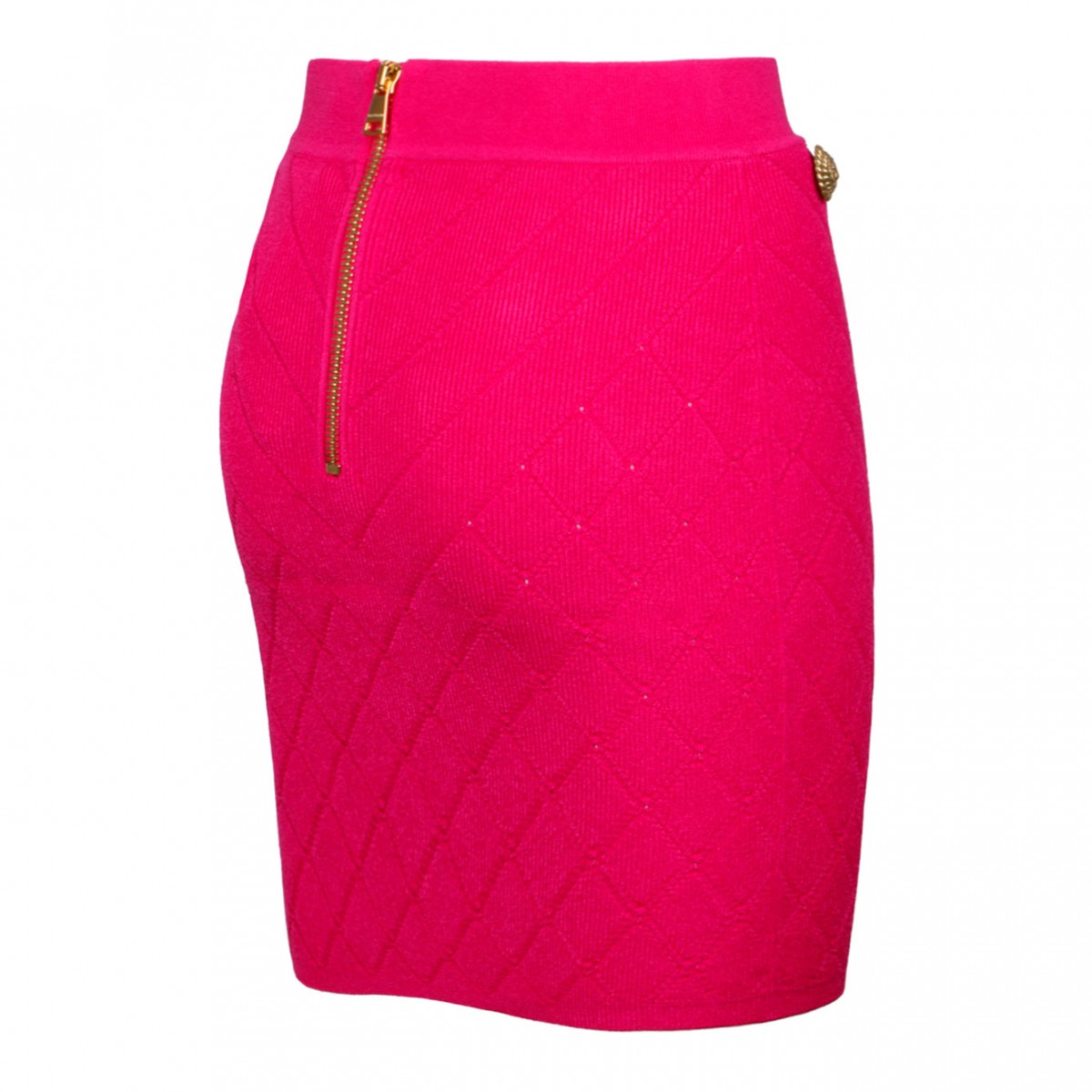 Fuchsia Fine Knit Skirt