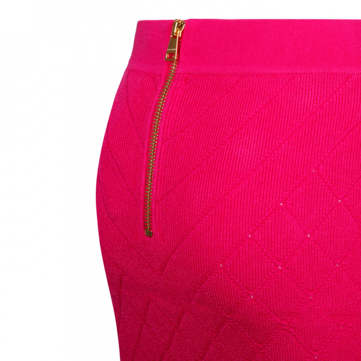 Fuchsia Fine Knit Skirt