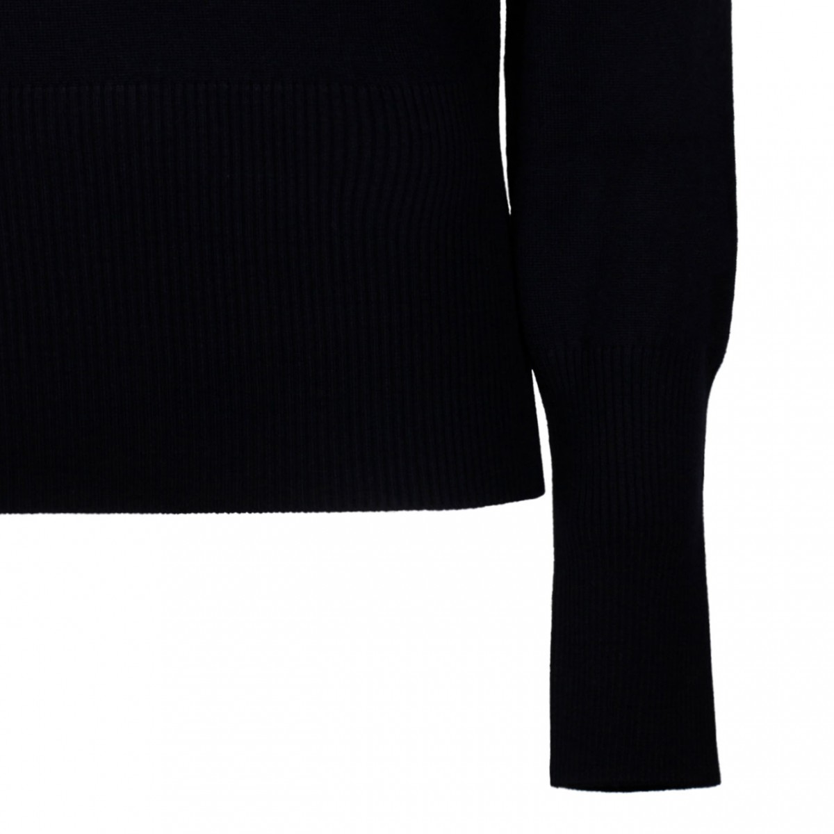Navy Blue Pullover Combo Shirt