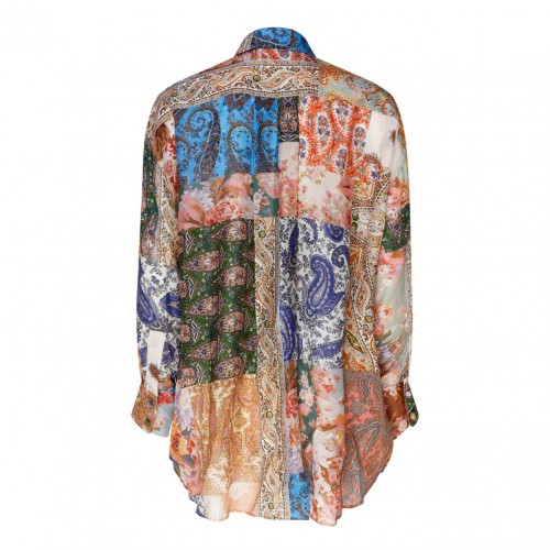 Multicolour Silk Shirt 2
