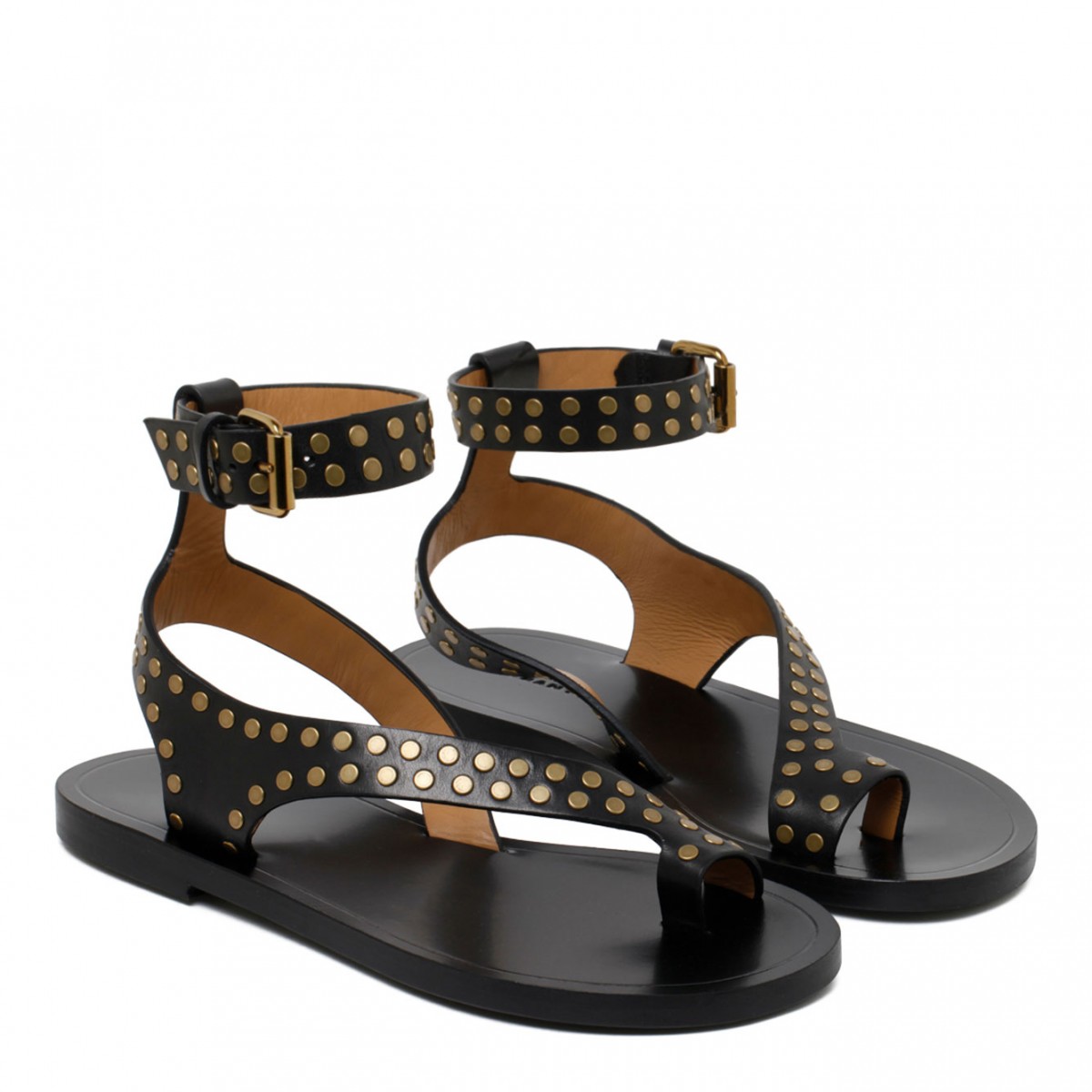 Low Black Jiona Sandals