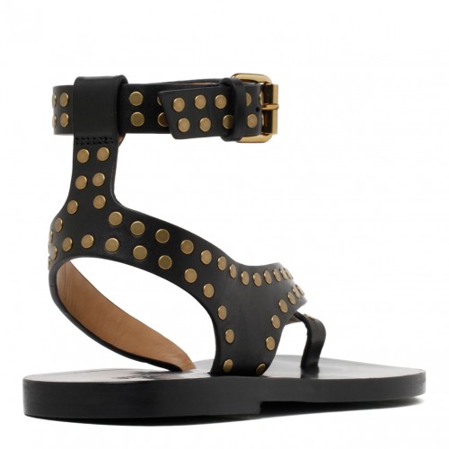 Low Black Jiona Sandals