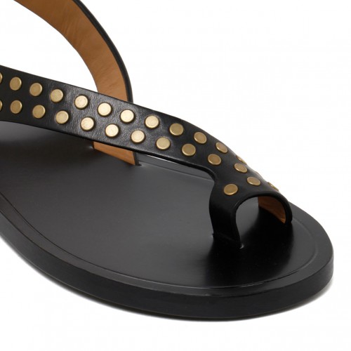 Low Black Jiona Sandals