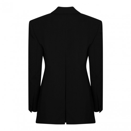 Black Virgin Wool Blazer 2