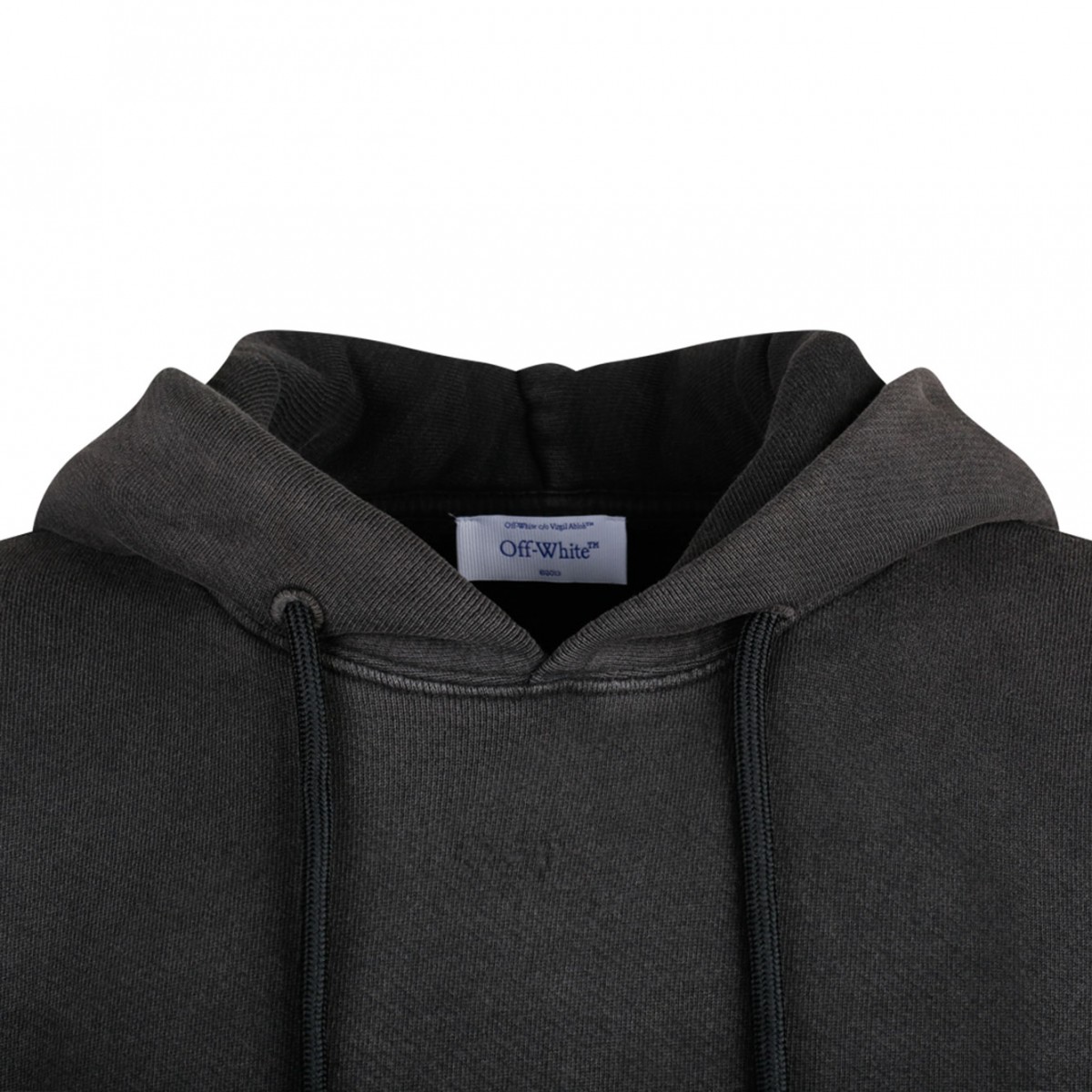 smoky Black and Neon Green Cotton Super Moon Hoodie