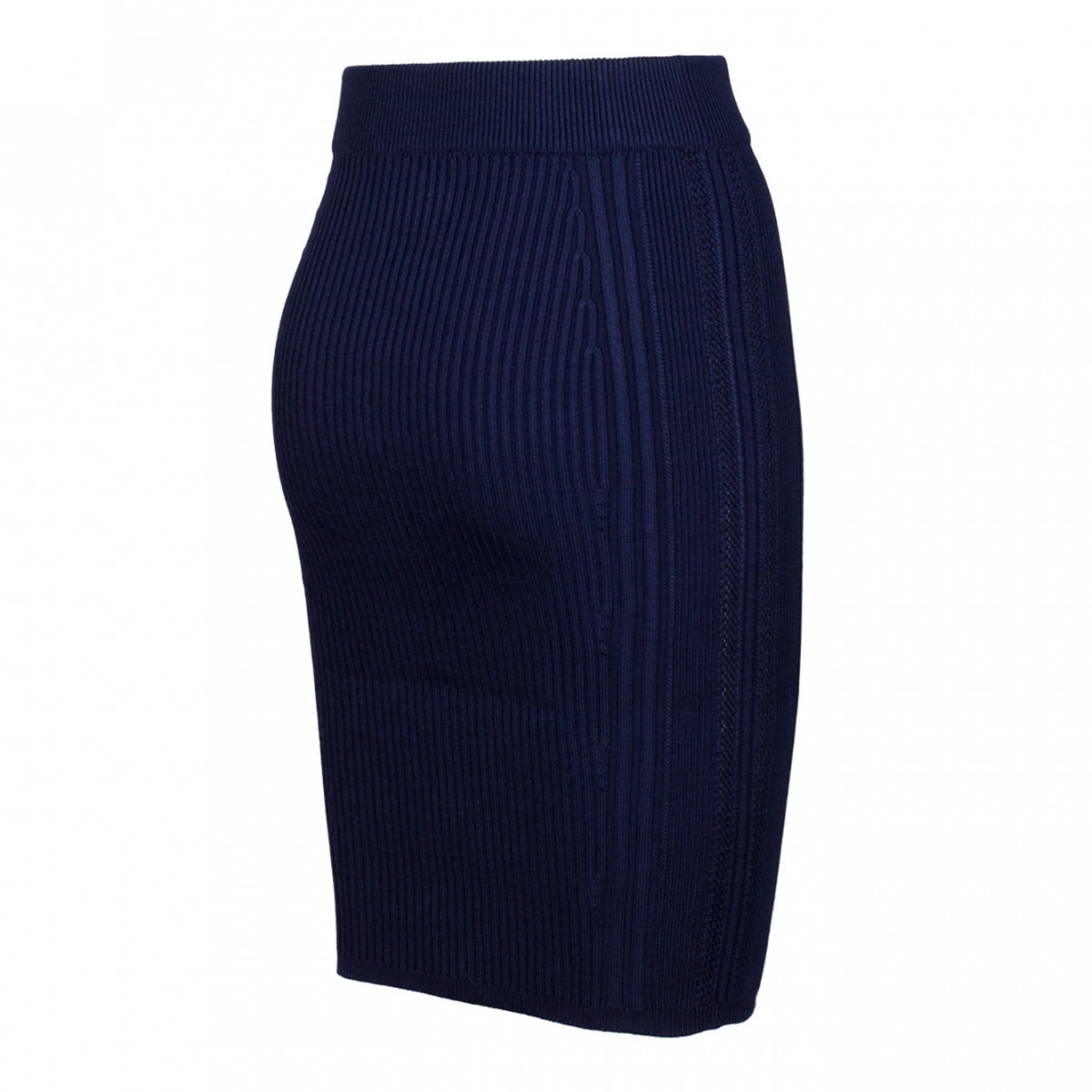 Blue Marine Pencil Skirt