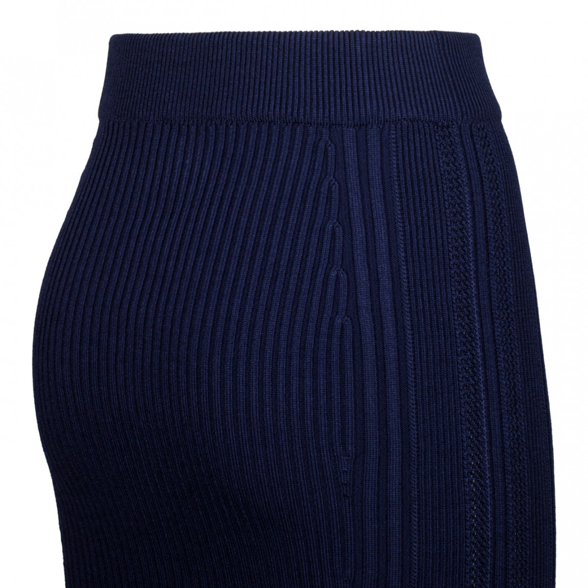 Blue Marine Pencil Skirt