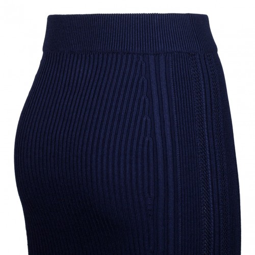Blue Marine Pencil Skirt