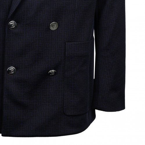 Jersey Mini Monogram Blazer