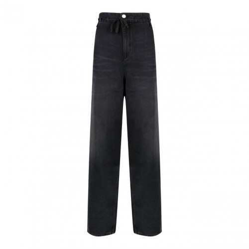 Jordy Straight-leg Black Trousers