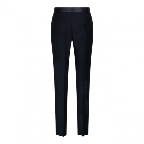 Night Blue Wool Trousers 2