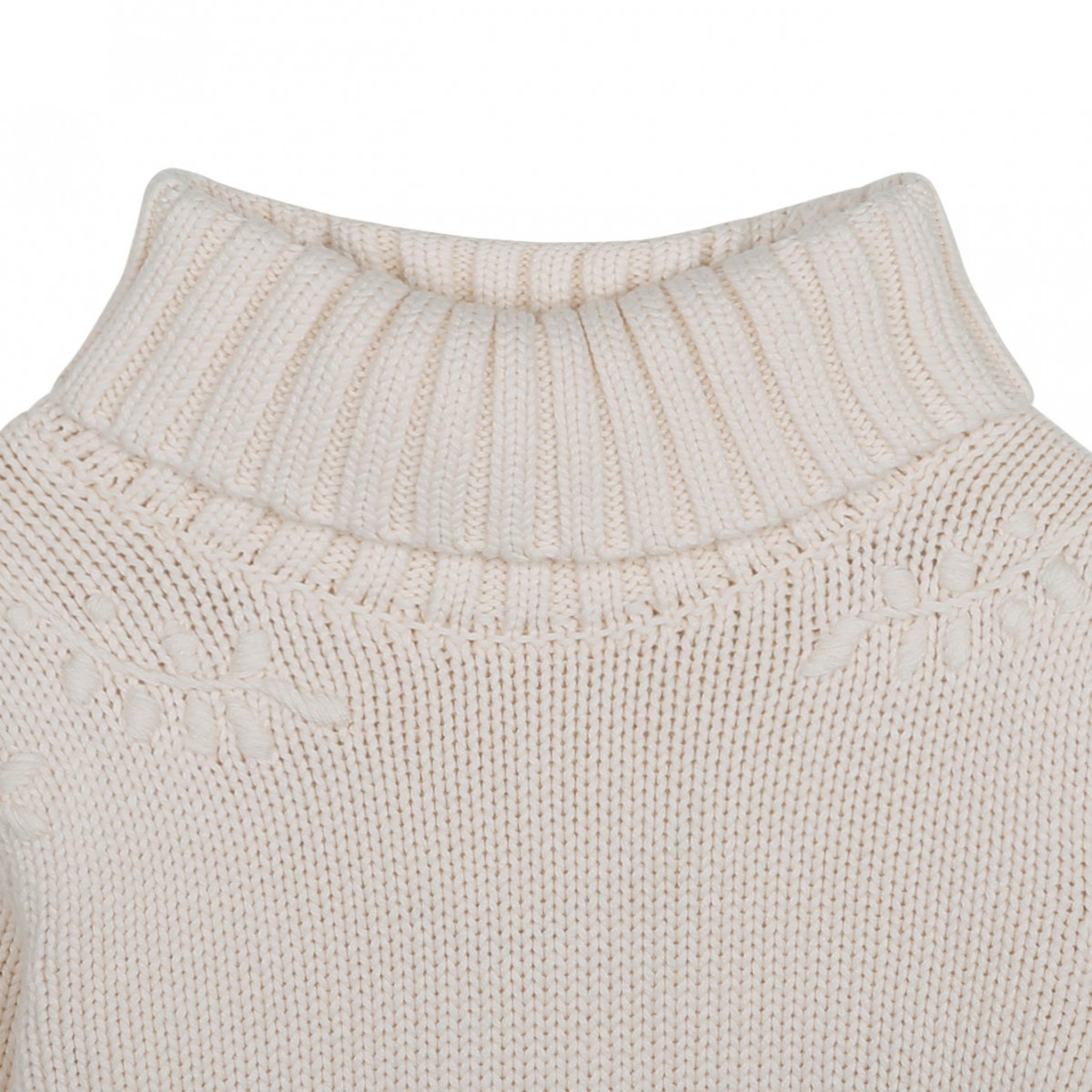 Ivory White Knitted Jumper