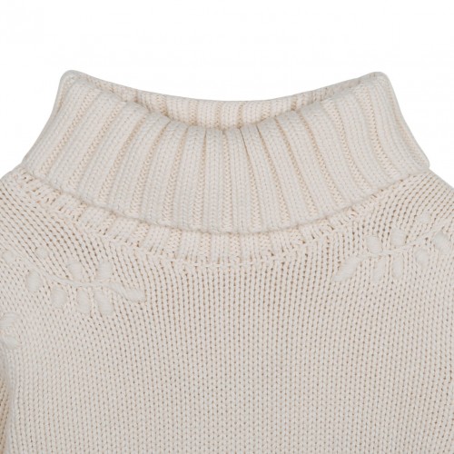 Ivory White Knitted Jumper