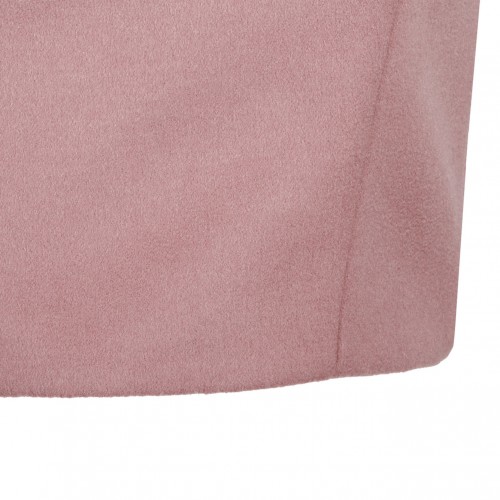 Pink Virgin Wool and Cashmere Crop Top