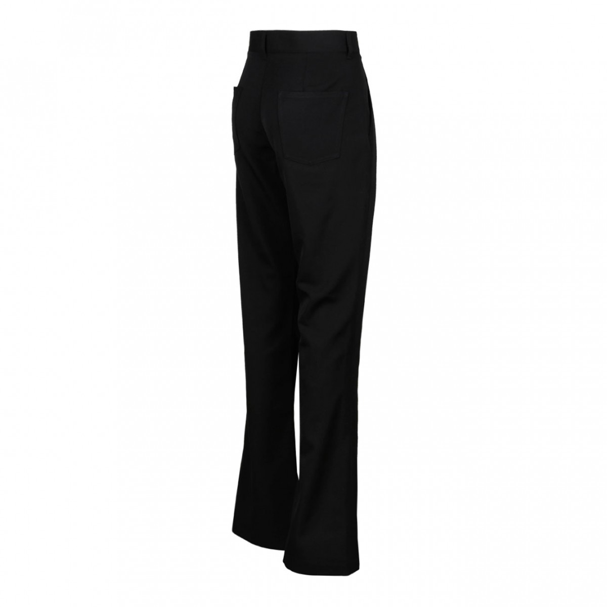 Black Crepe Trousers