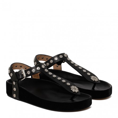 Isabel Marant Sandals Black Enore Thong Sandal 2