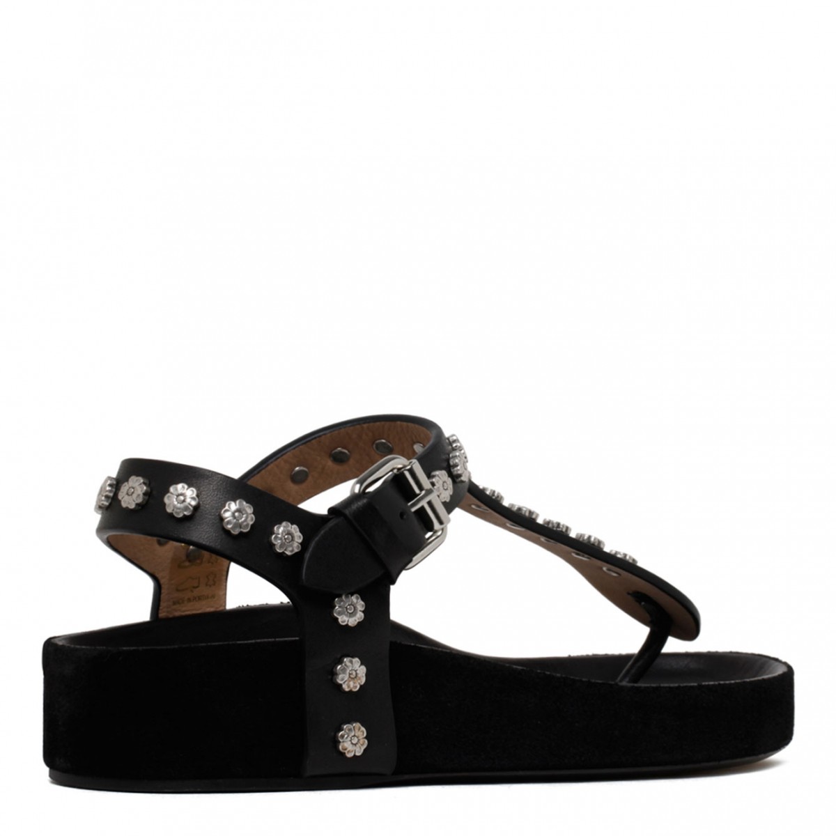 Isabel Marant Sandals Black Enore Thong Sandal