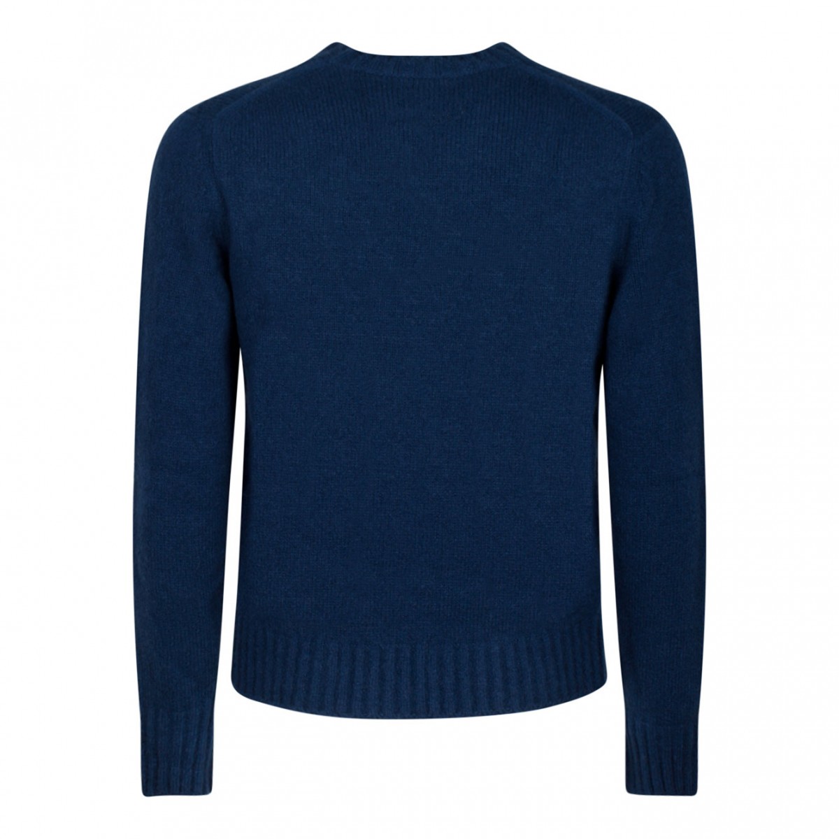 Dark Blue V Neck Jumper