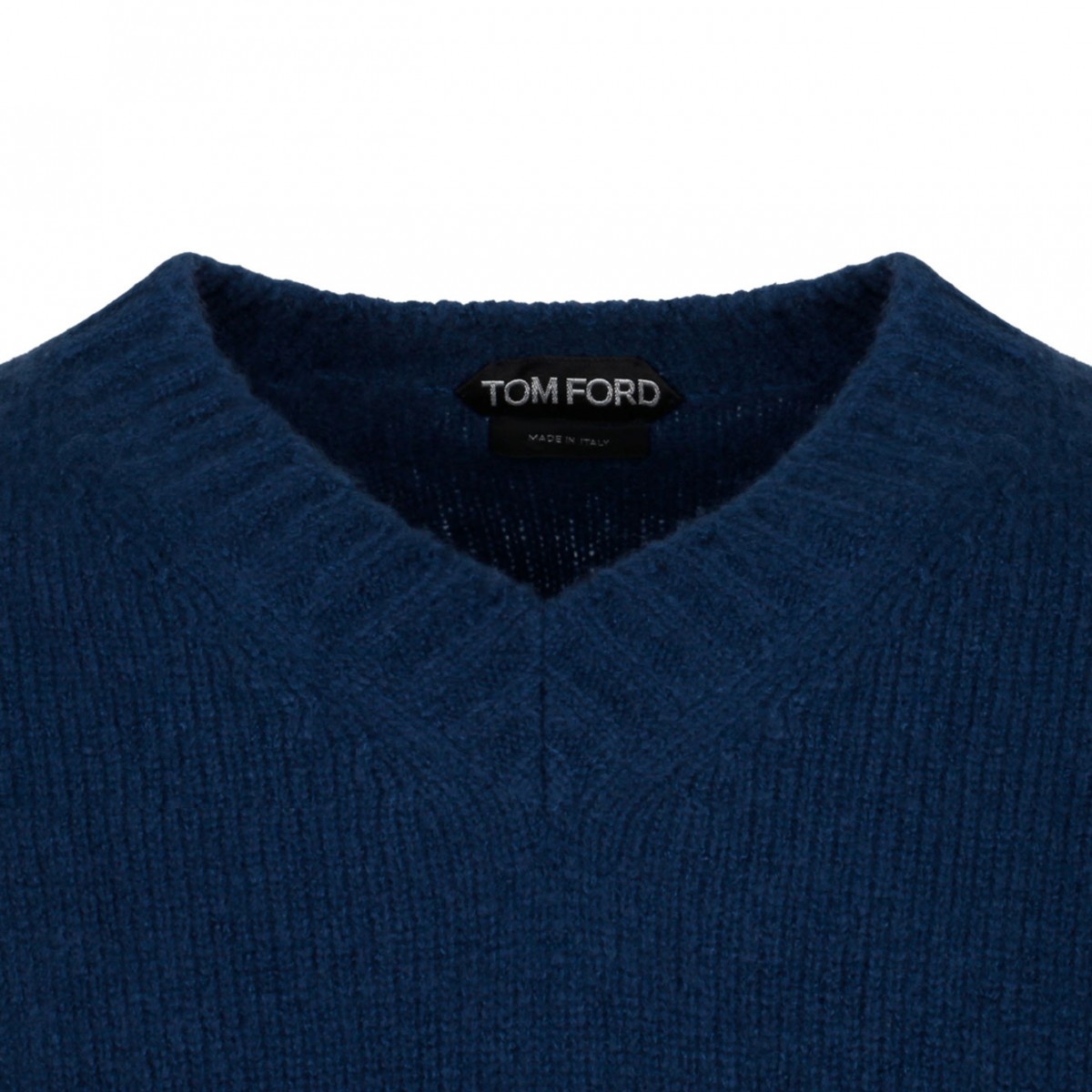 Dark Blue V Neck Jumper