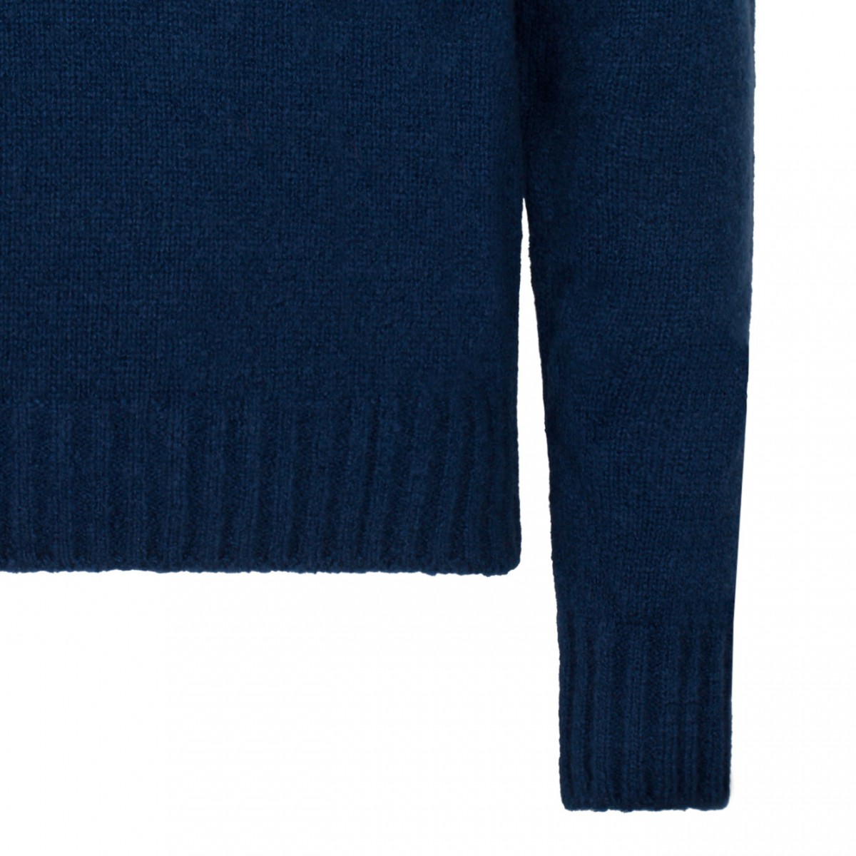 Dark Blue V Neck Jumper