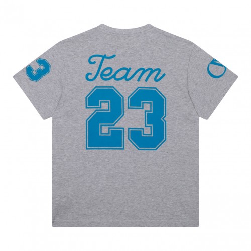 Melange Grey and Blue T-Shirt