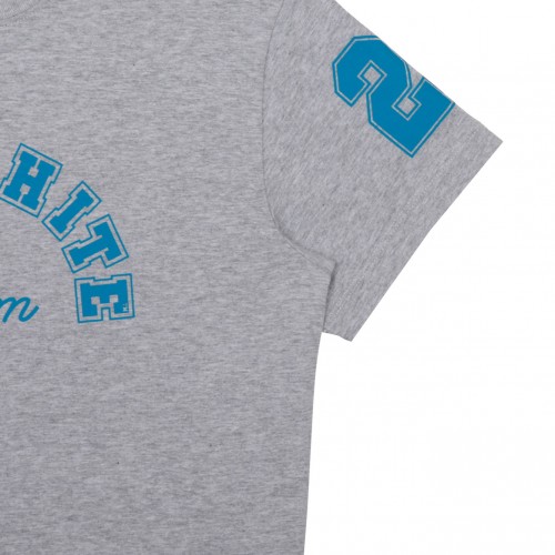 Melange Grey and Blue T-Shirt