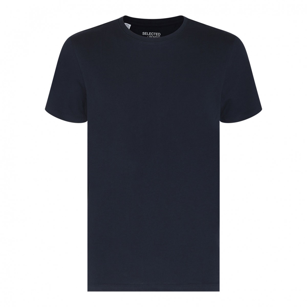 Navy Blue Cotton T-Shirt