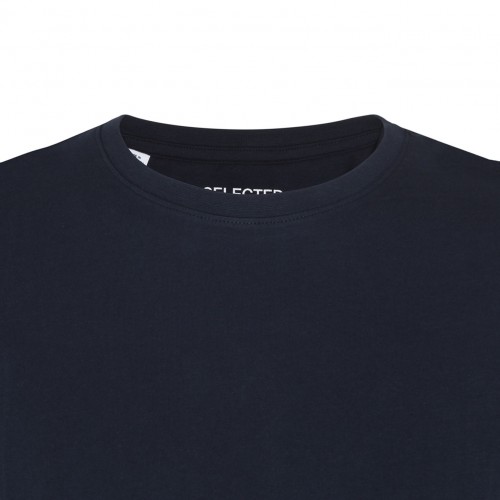 Navy Blue Cotton T-Shirt