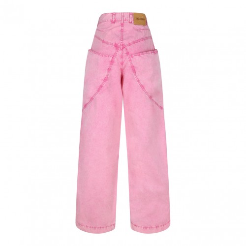 Pink Wide Leg Trousers 2