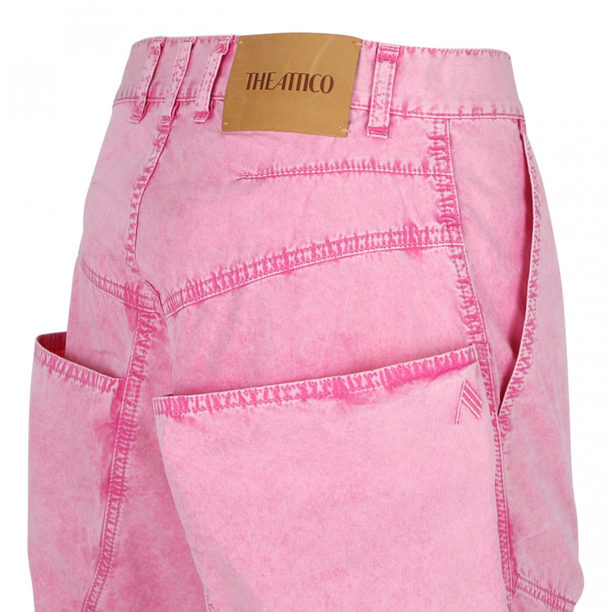 Pink Wide Leg Trousers