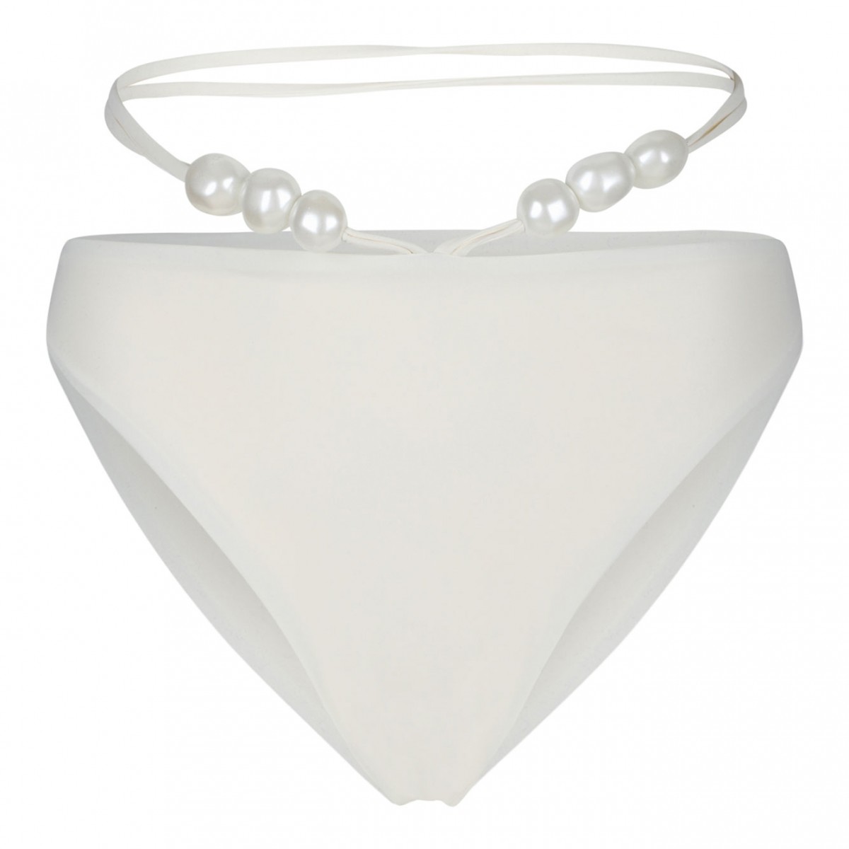 White Pearl Bikini Bottom