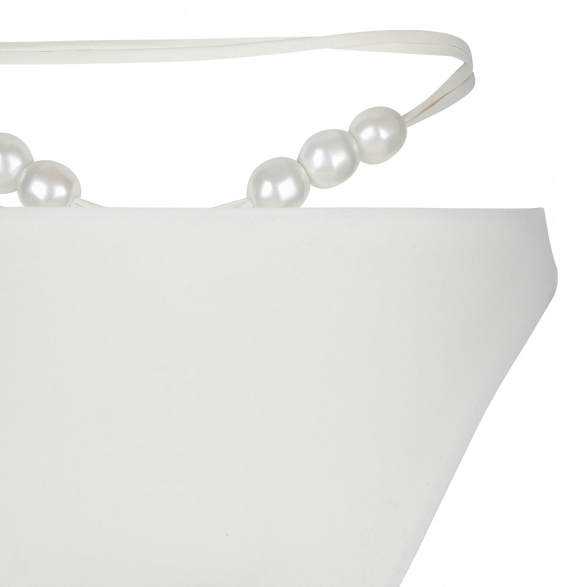 White Pearl Bikini Bottom