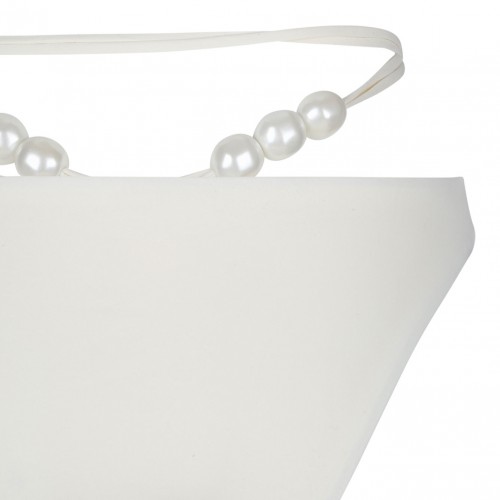 White Pearl Bikini Bottom