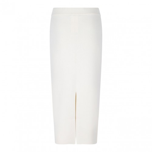 Ivory White Pencil Skirt