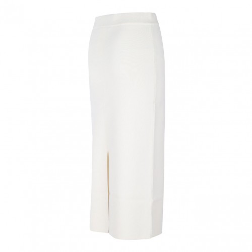 Ivory White Pencil Skirt