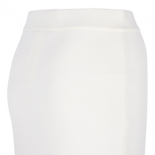 Ivory White Pencil Skirt