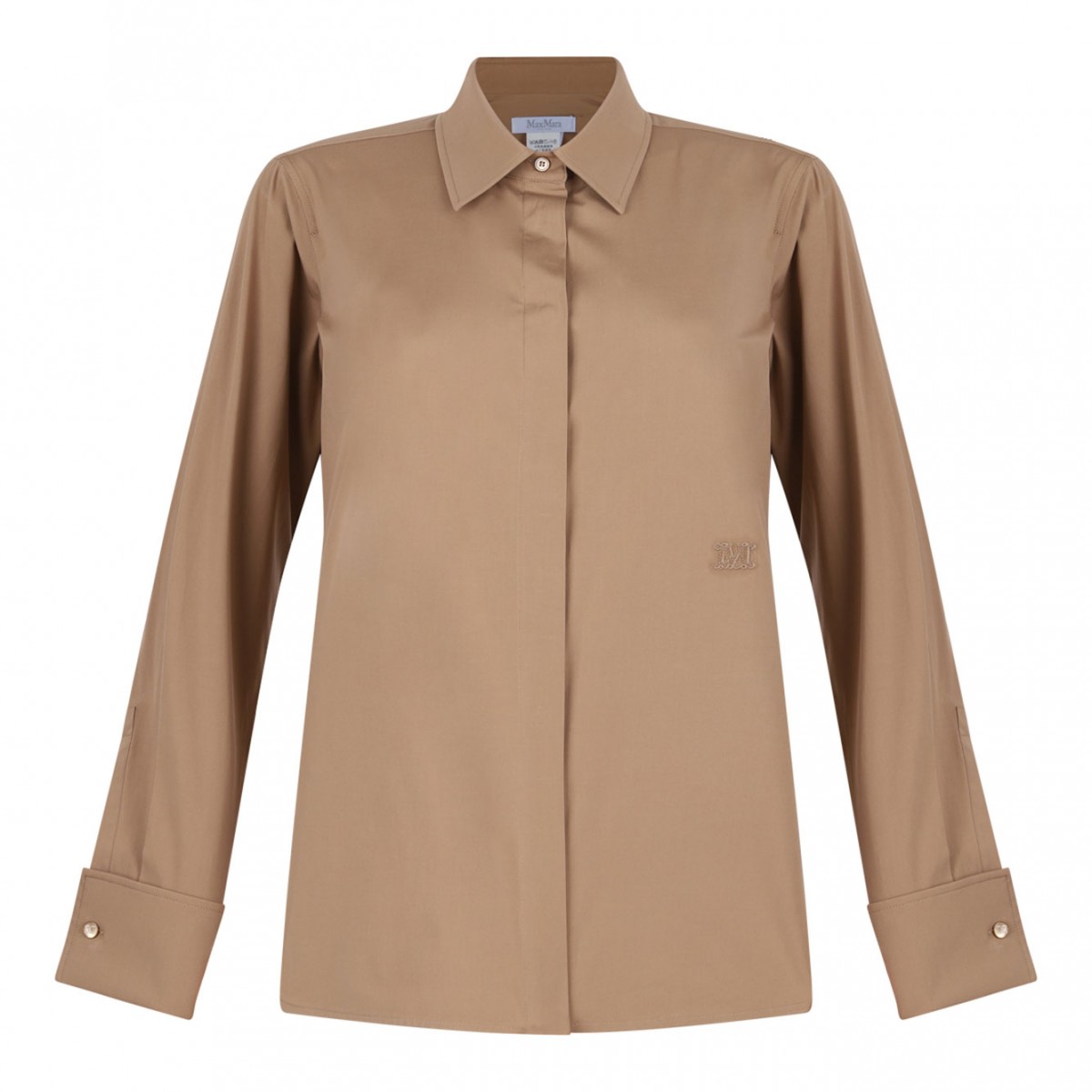 Hazelnut Poplin Shirt