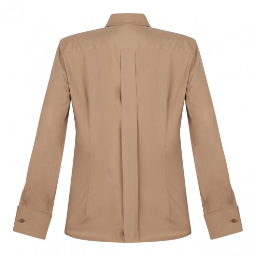 Hazelnut Poplin Shirt