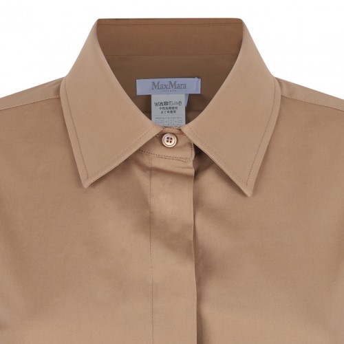 Hazelnut Poplin Shirt