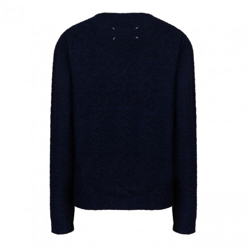 Navy Blue Nostalgic Jumper