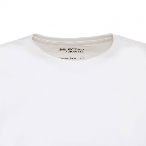 Bright White Cotton T-Shirt