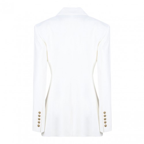 White 2-Button Blazer 2