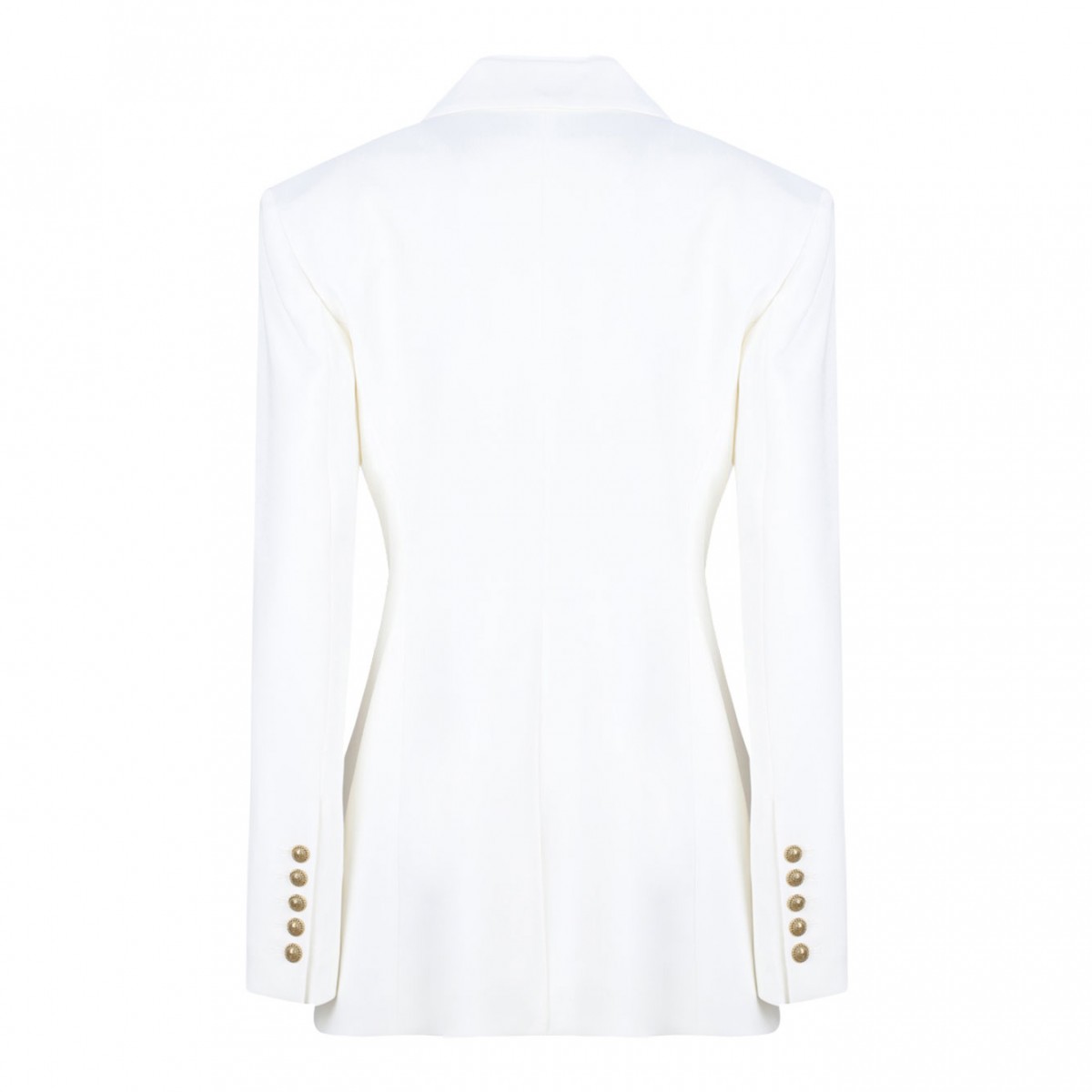 White 2-Button Blazer