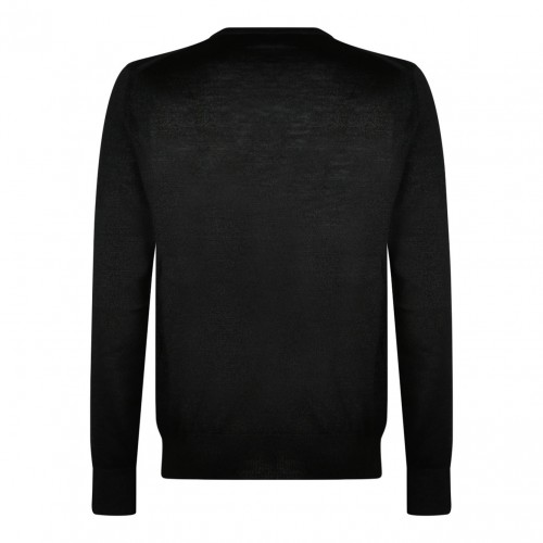 Skull Logo Black Jumper 2