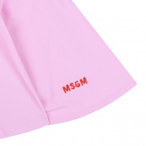 Pink and Red Mini Skirt