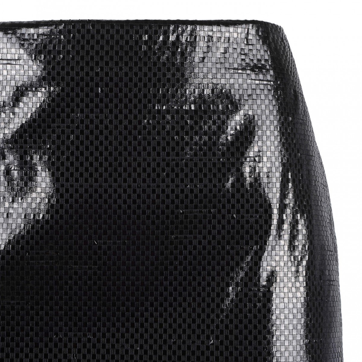 Black Pencil Midi Skirt