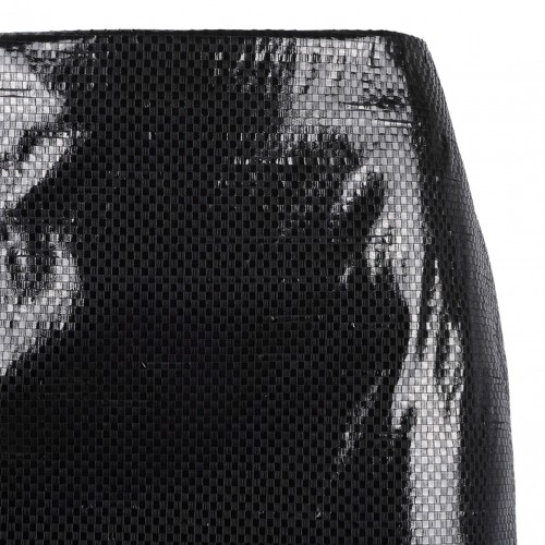 Black Pencil Midi Skirt