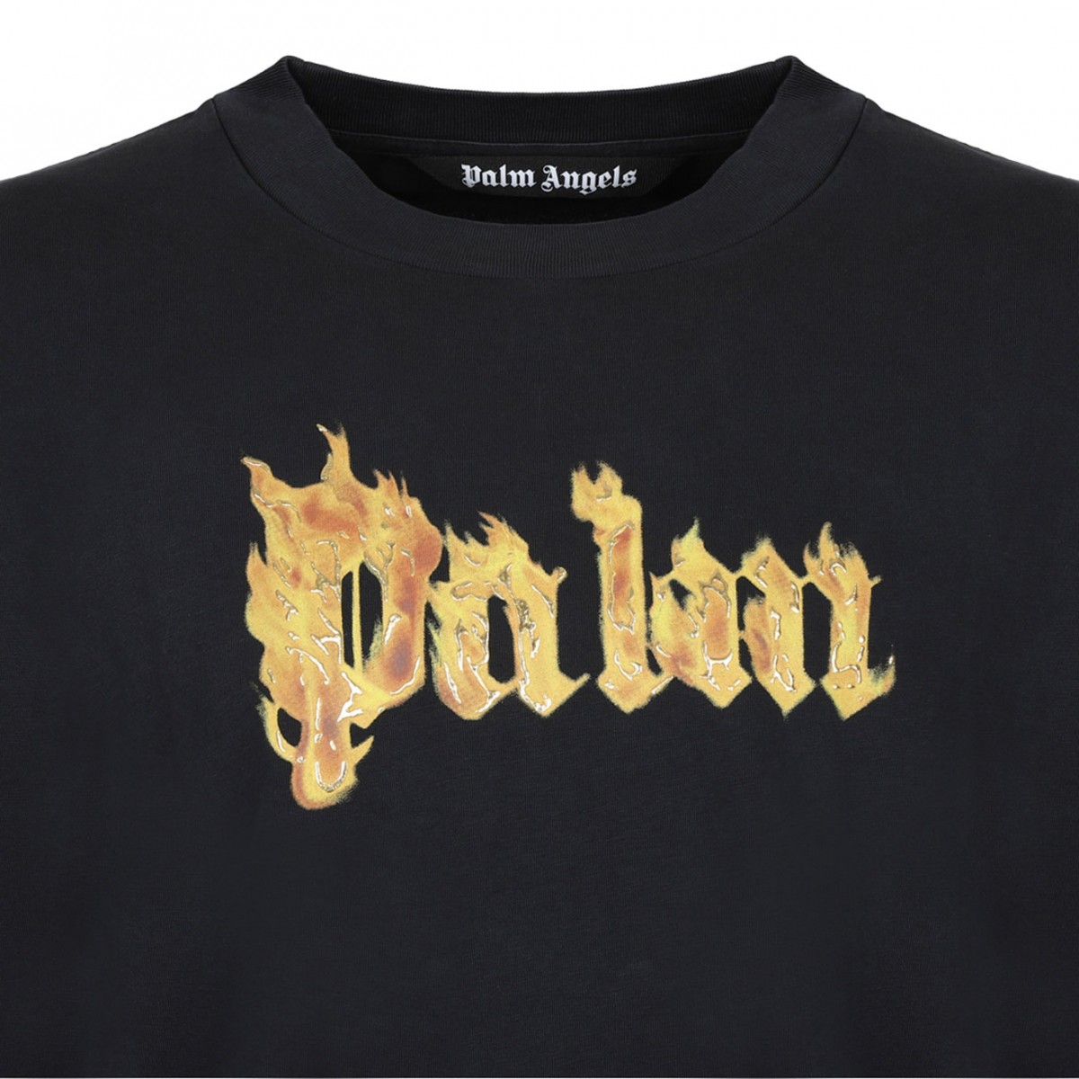 Black Logo Print T-Shirt