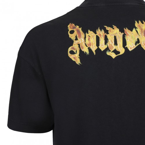 Black Logo Print T-Shirt